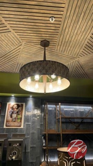 Rhombi Ava 6-Light Bronze Pendant Chandelier