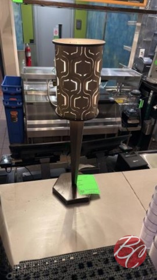 Mid-Century Modern Metal Table Lamps