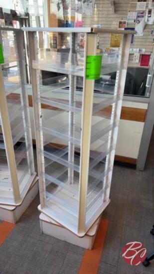 Metal Swinging Merchandising Rack