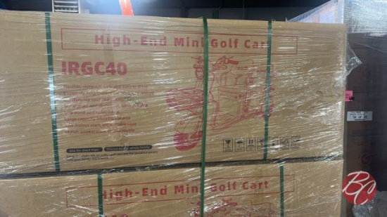 (NEW) High-End Mini Golf Cart Model# IRGC40