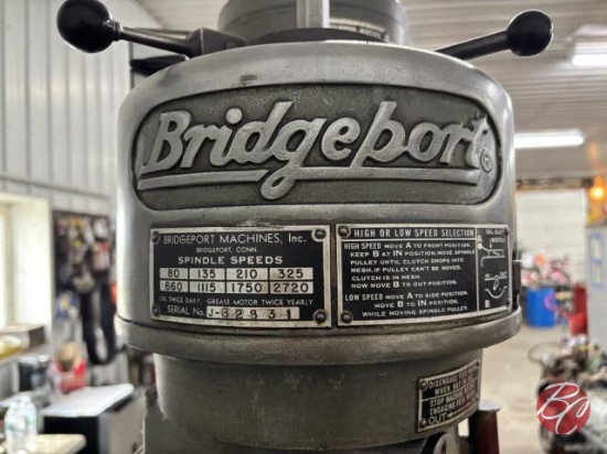 Bridgeport Series 1 Vertical Milling Machine