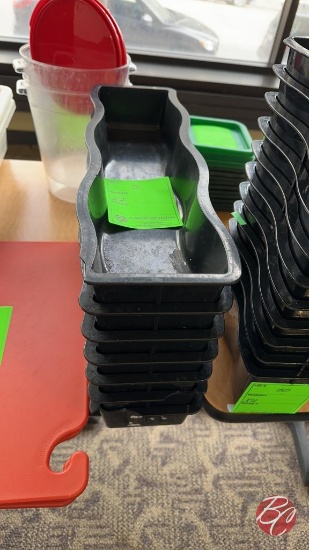 Cambro Black Weaved Inserts Full Size 4" Deep