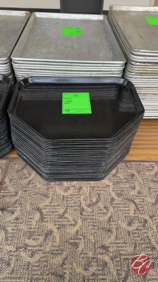 Cambro Black Lunch Trays