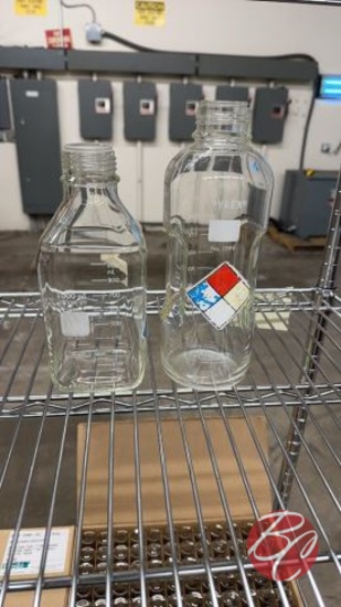 PYREX 1396 & 1399 Medical Lab Bottles