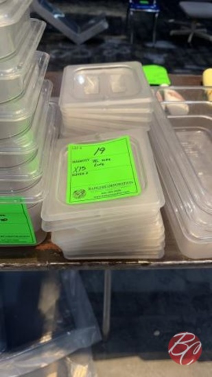 Cambro Inserts 1/6 Size Lids
