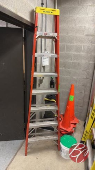Werner Fiberglass Ladder 8'