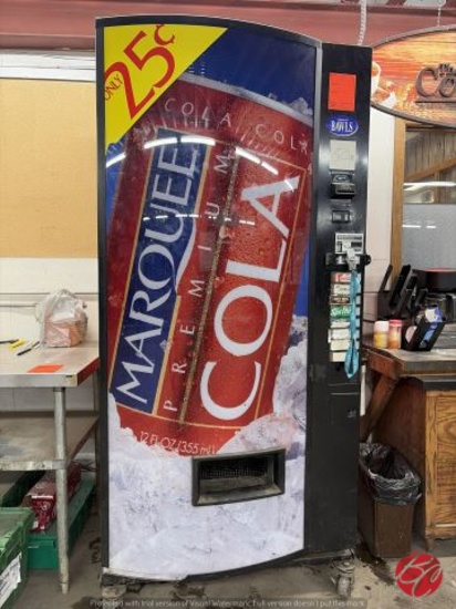 Vendo Soda Vending Machine W/Casters