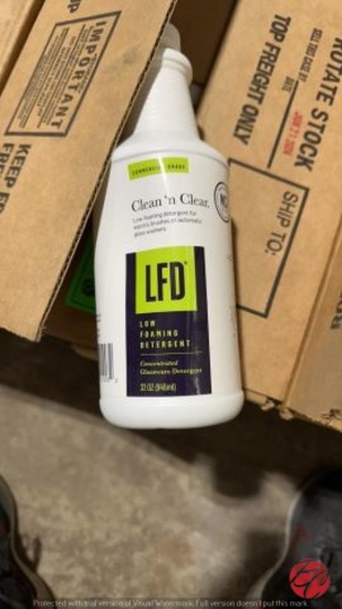 NCI TDC Clear Glass Cleaner 32oz (Per Case)
