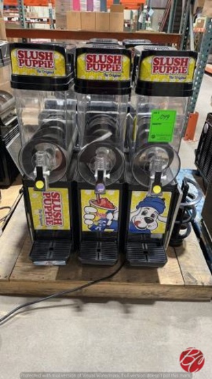 Slush Puppie Triple Hopper Slushy Machine M# FABY3