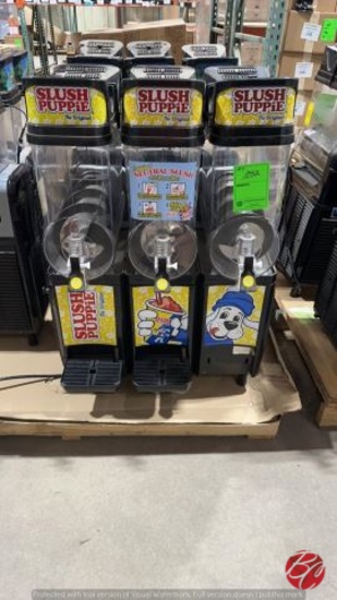 Slush Puppie Triple Hopper Slushy Machine M# FABY3