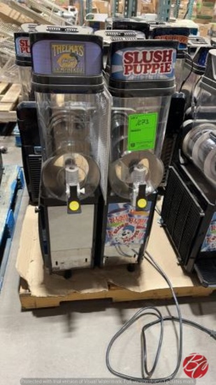 Slush Puppie Dual Hopper Slushy Machine M# FABY2