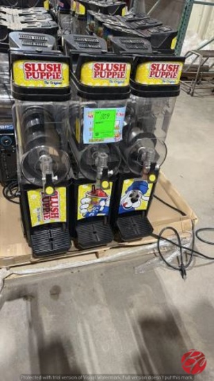 Slush Puppie Triple Hopper Slushy Machine M# FABY3