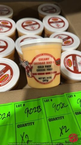 Bucky Badger Creamy Cheddar Bacon Spread 14oz
