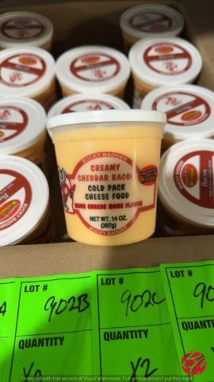 Bucky Badger Creamy Cheddar Bacon Spread 14oz