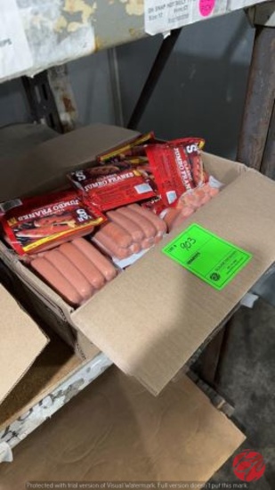 Classic Jumbo Frank Hotdogs 1lbs (One Money)
