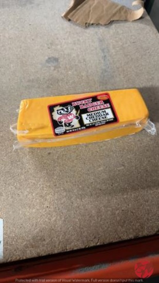 Bucky Badger Mild Cheddar Cheese Brick 16oz