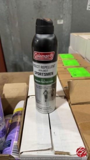 Coleman Inspect Repellent 40% Deet 6oz(Per Bottle)