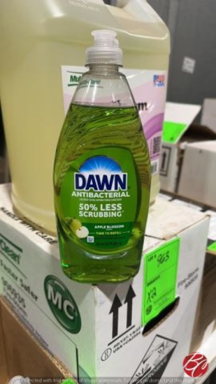 DAWN Antibacterial 50% Less Scrubbing 18FLOZ