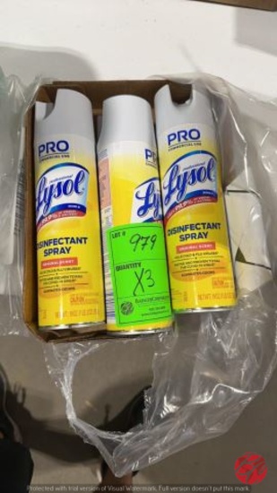 Lysol Disinfectant Spray Pro 19oz (Per Bottle)