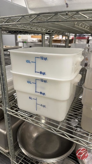 Cambro Measuring Containers 12qt