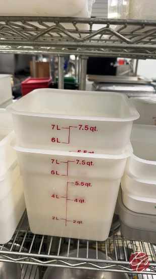 Cambro Measuring Containers 7.5qt