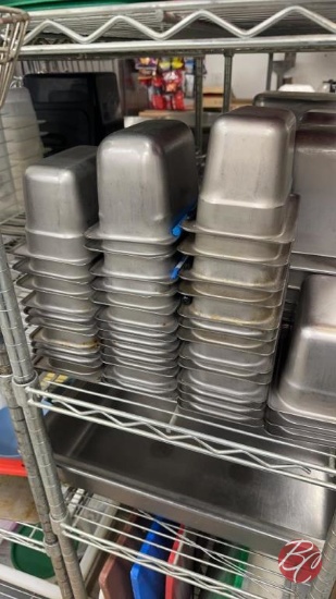 Stainless Steel Inserts 1/9 Size 4" Deep