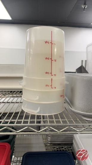 Cambro Measuring Container 4qt