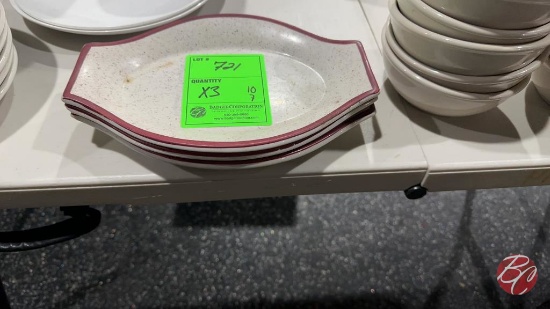 JACKSON Custom China Boat Shape Platters
