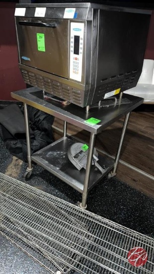 Stainless Steel Equipment Stand W/ Casters 36"x30"
