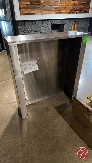 Stainless Steel Cabinet Approx: 48"x14"x58"