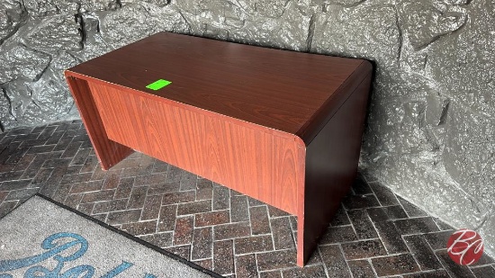 Wood Check In Desk Approx: 60" x 30" x 30"