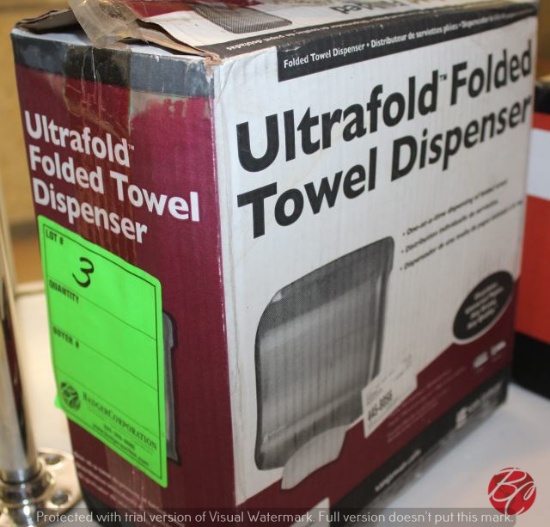 Sanjamar Ultrafold Folded Towel Dispenser
