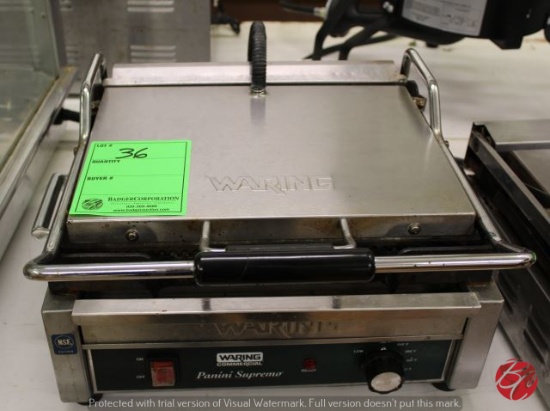 Waring WPG250 Commercial Panini Press