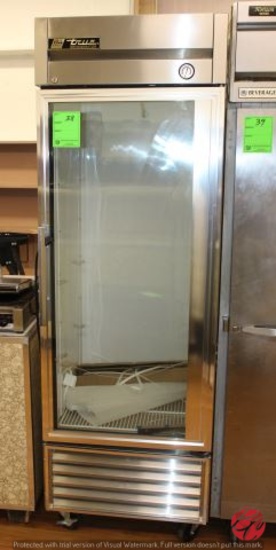 True T-23G Single Glass Door Refrigerator