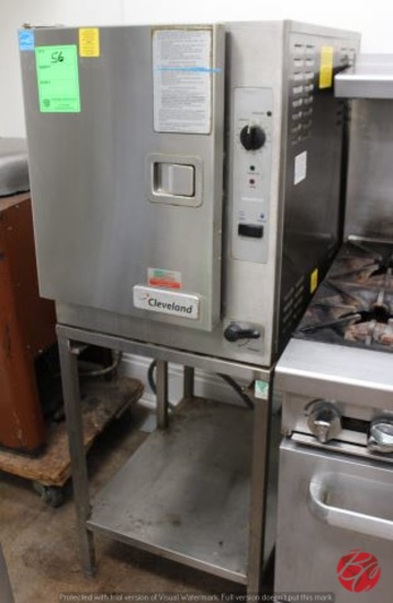 Cleveland Stainless Steel Steam Oven W/Stand