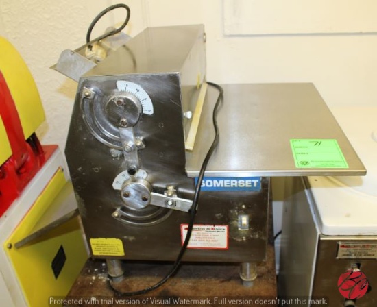 Somerset CDR-2100S Stainless Steel Dough Roller