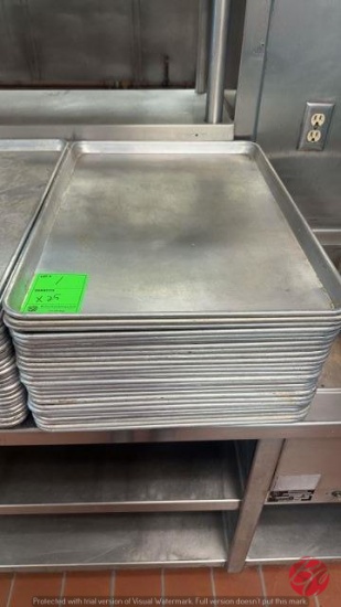 Aluminum Full Size Sheet Pans