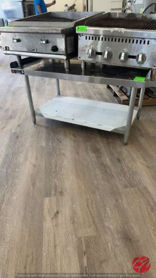 AERO Stainless Steel Equipment Stand 48x30"