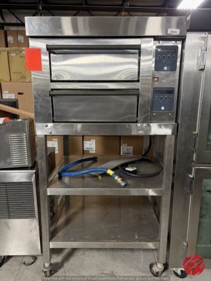 Garland Stainless Steel Double Decker Pizza Oven