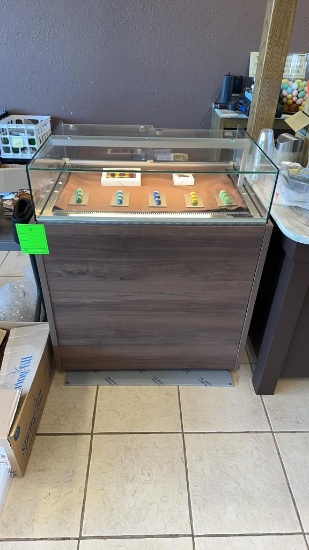JORDAO Minimal Glass Refrigerated Display Case 36"