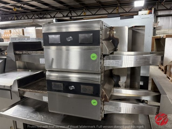 Ovention M1718 Electric Double Conveyor Pizza Oven