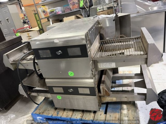 Ovention M1718 Electric Double Conveyor Pizza Oven