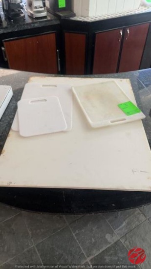 Misc. Lot Of Poly Cutting Boards (One Money)