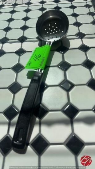 Vollrath Stainless Portion Scoop W/ Rubber Handle