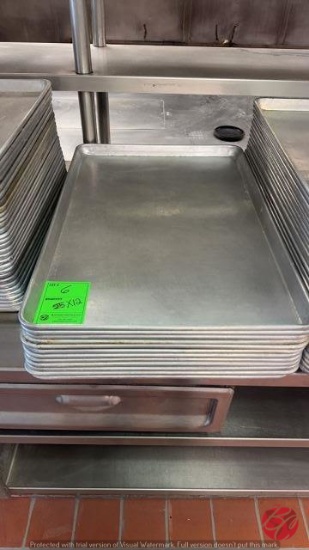 Aluminum Full Size Sheet Pans