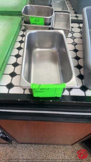 Stainless Steel Insert 1/3 Size 4" Deep