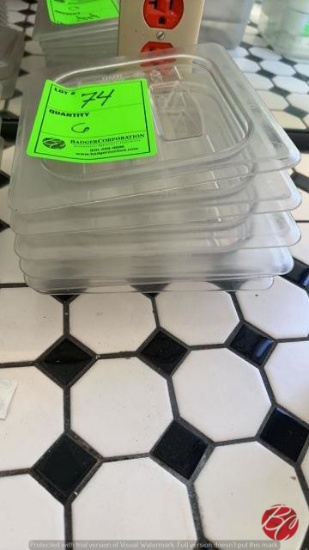 Cambro Inserts 1/6 Size Lids