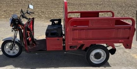 2026 ET13 Electric Tricycle Dump Cart