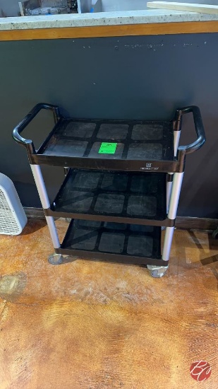 Multi-Deck Stock Cart W/ Handle & Casters