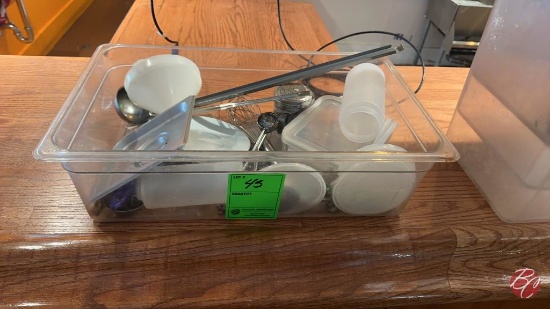 Cambro Full Size Inserts 4" Deep W/ All Contents